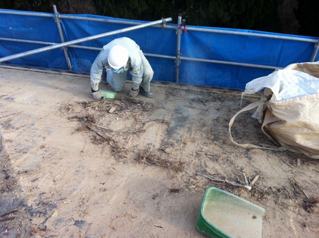 葺き替え工事も承ってます